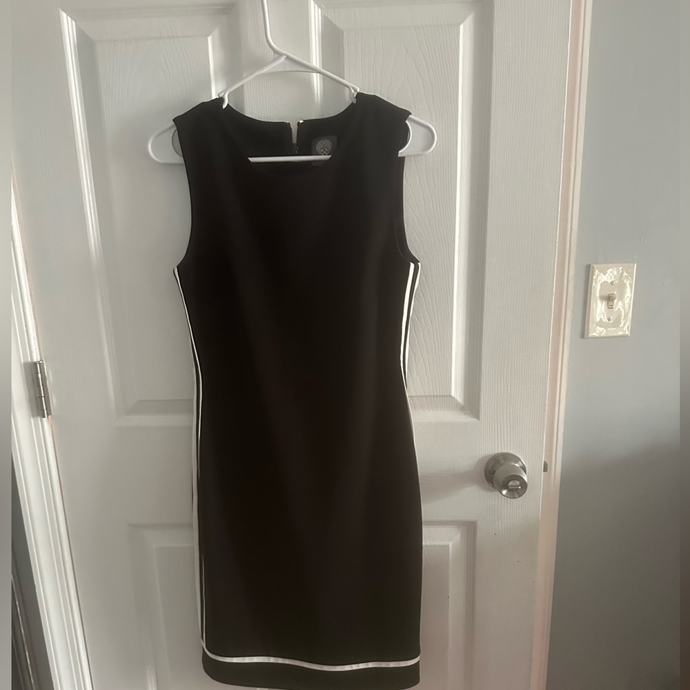 Vince Camaro black and white dress worn once